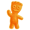 Стикер 35 Orange Aesthetic