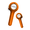 Стикер 11 Orange Aesthetic