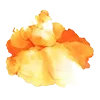 Стикер 43 Orange Aesthetic