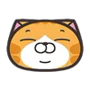 Стикер 22 Orange Cat