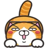 Стикер 24 Orange Cat