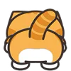 Стикер 37 Orange Cat