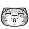 Стикер 9 Orange Cat