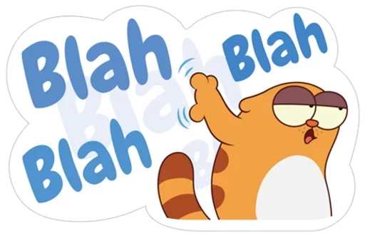 😊 Стикер «Orange Cat» для Telegram