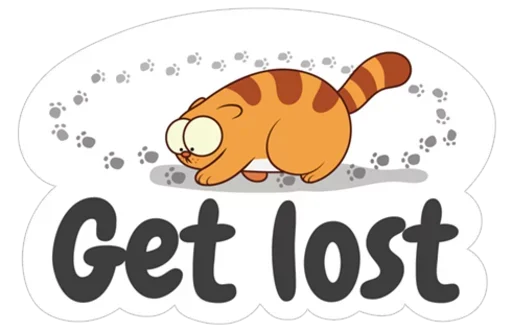😂 Стикер «Orange Cat» для Telegram