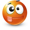 Стикер 14 Orange Face Emoji