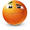 Стикер 4 Orange Face Emoji