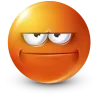 Стикер 24 Orange Face Emoji