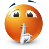 Стикер 52 Orange Face Emoji