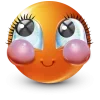 Стикер 53 Orange Face Emoji