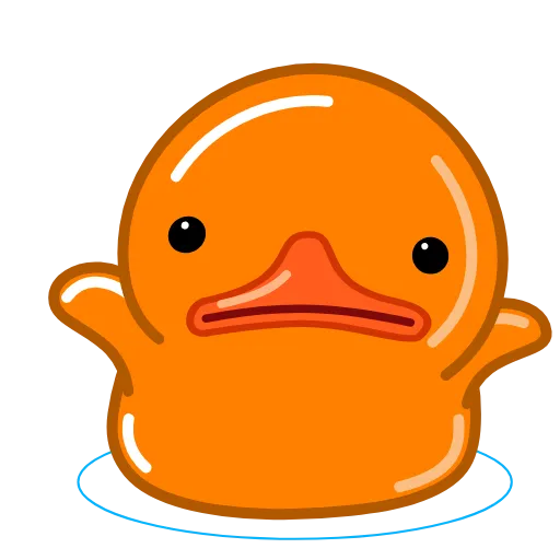 Стикер 6 Orange Utya