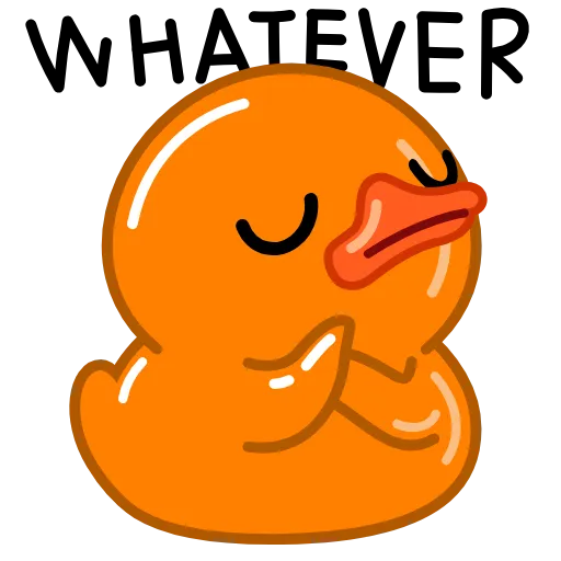 Стикер 5 Orange Utya