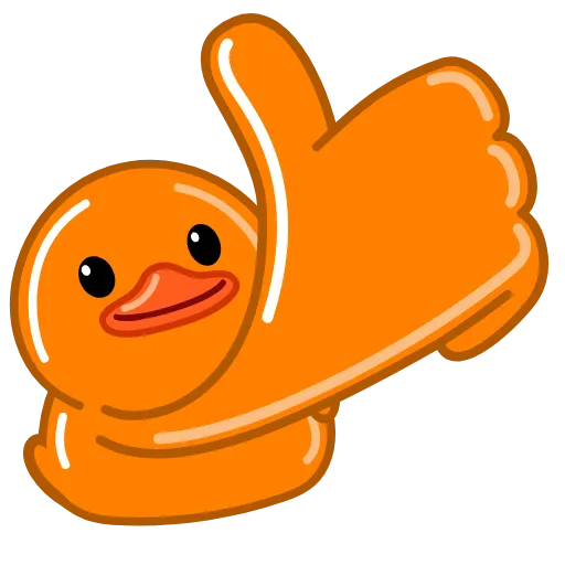 Стикер 3 Orange Utya