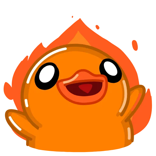 Стикер 9 Orange Utya