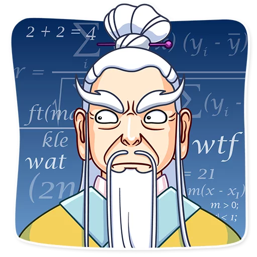 Стикер 14 Oriental Wisdom
