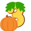 Стикер 9 #animals #animated #decor #fonts #halloween #video