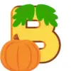 Стикер 3 #animals #animated #decor #fonts #halloween #video