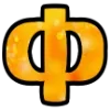 Стикер 23 Осенний шрифт