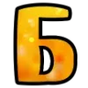 Стикер 2 Осенний шрифт