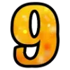 Стикер 54 Осенний шрифт