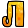 Стикер 14 Осенний шрифт