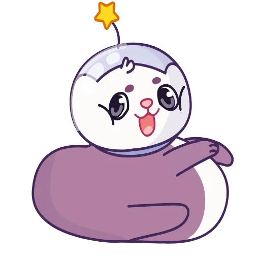 Стикер 14 Otter Space