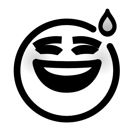 Стикер 3 Outline Emoji