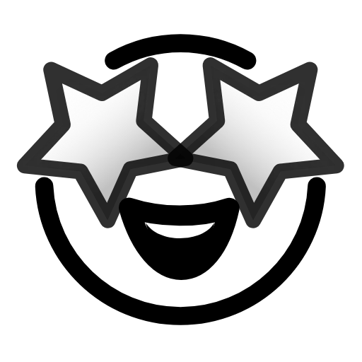 Стикер 12 Outline Emoji