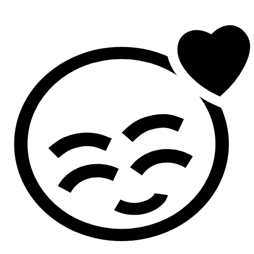 Стикер 13 Outline Emoji