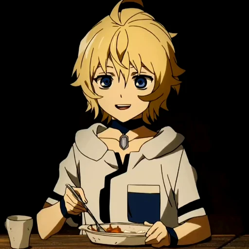 ⚔ Стикер «Owari No Seraph» для Telegram