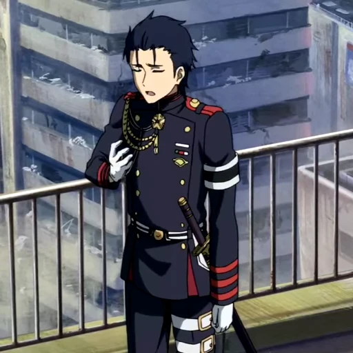 ⚔ Стикер «Owari No Seraph» для Telegram