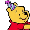 Стикер 10 Winnie Pooh Anim