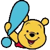Стикер 39 Winnie Pooh Anim