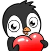 Стикер 11 🛀😭😂🥡❤️🎮👋🐧🖱