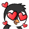 Стикер 8 🛀😭😂🥡❤️🎮👋🐧🖱