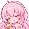 Стикер 11 Pink Merm