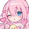 Стикер 9 Pink Merm