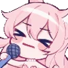 Стикер 12 Pink Merm