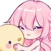 Стикер 37 Pink Merm