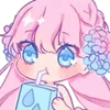Стикер 19 Pink Merm
