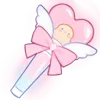 Стикер 61 Pink Merm