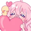 Стикер 59 Pink Merm