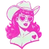 Стикер 51 Pink Joy