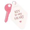 Стикер 50 Pink Joy