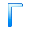 🔵 Эмодзи «Синие буквы и иконки» для Telegram