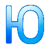 🔵 Эмодзи «Синие буквы и иконки» для Telegram