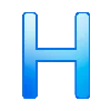 🔵 Эмодзи «Синие буквы и иконки» для Telegram