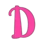 Обложка набора Pink letters