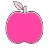 Стикер 29 Pink letters
