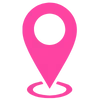 Стикер 17 Pink letters